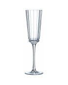 Service de verres Macassar  transparents - 18 pièces