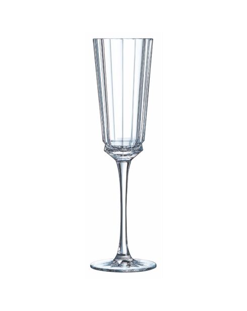Service de verres Macassar  transparents - 18 pièces