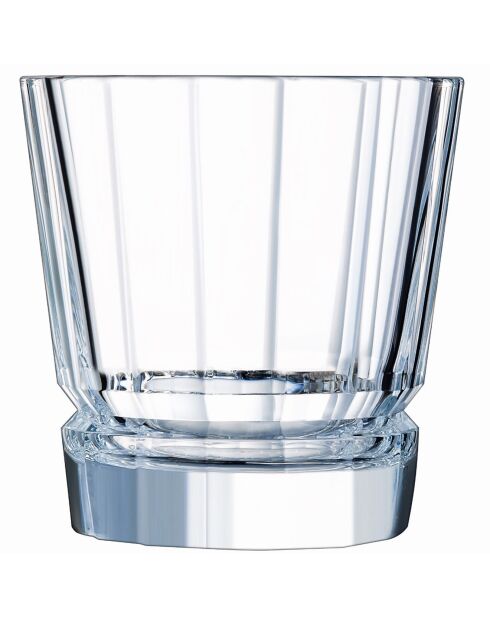 Set de cristal transparente Macassar - 18 piezas