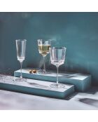 Service de verres Macassar  transparents - 18 pièces