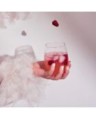 24 transparante Swirly-glazen