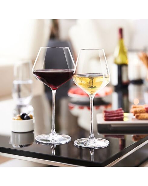 4 Verres à pied Ultime transparents - 28cl