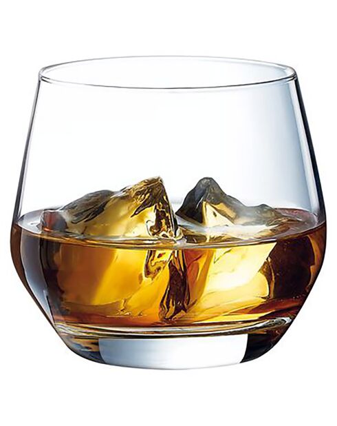 4 Verres bas Ultime transparents - 35cl