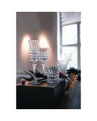 4 Verres bas Lady Diamond  transparents - 27cl