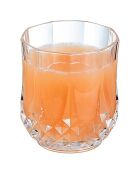 4 Verres bas Longchamp transparents - 32cl