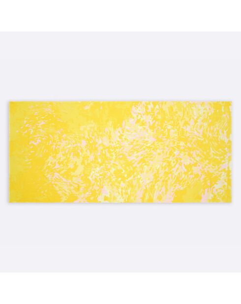 Zephyr gele stola van 100% biologisch katoen - 100x200 cm