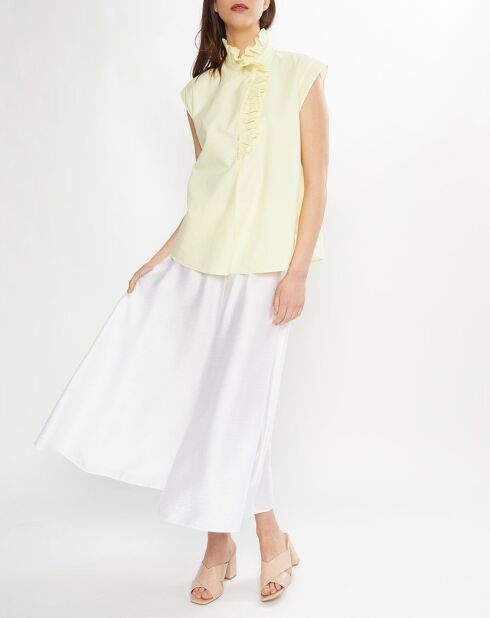 Jupe en Twill blanche