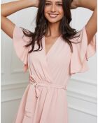 Robe Fallone rose