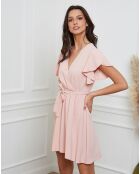 Robe Fallone rose