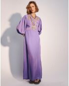 Robe droite Estrella violette