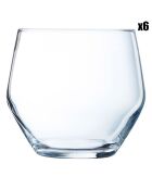 6 Verres bas Ultime Transparents - 33cl