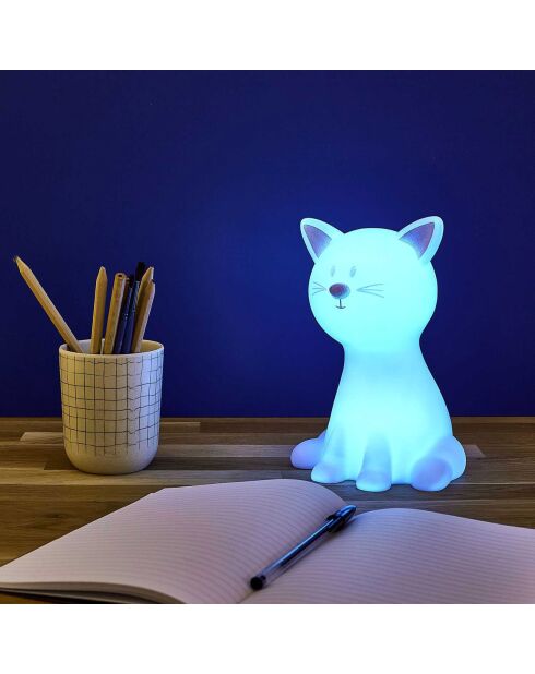 Lampe veilleuse chat
