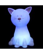 Lampe veilleuse chat