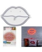 Lámpara LED USB con efecto neón