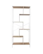 Etagère edison blanche - 80x30x180 cm