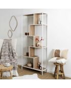 Etagère edison blanche - 80x30x180 cm