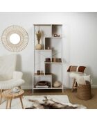 Etagère edison blanche - 80x30x180 cm
