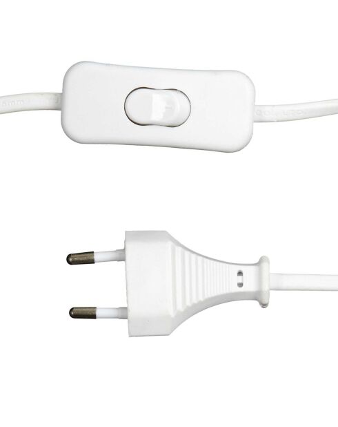 Lámpara de mesita de noche gris