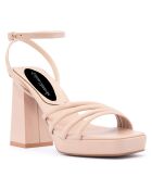 Sandales Joy rose pâle - Talon 9 cm
