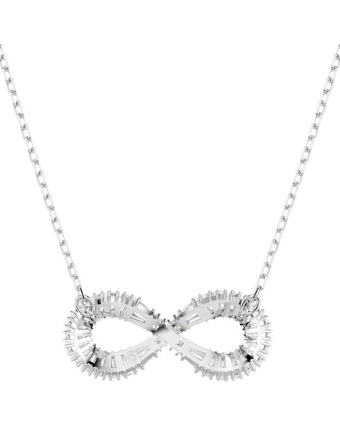 Pendentif Hyperbola Infini argenté