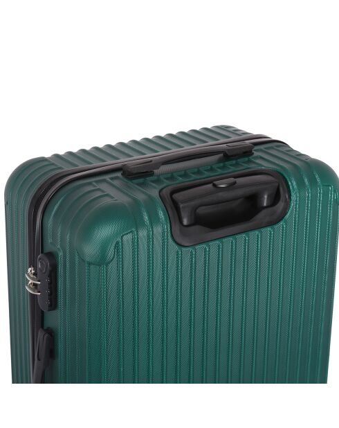 Valigia Medium Stay 4 ruote doppie 65 cm Enter verde kaki