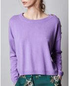 Pull en Laine Marianne violet