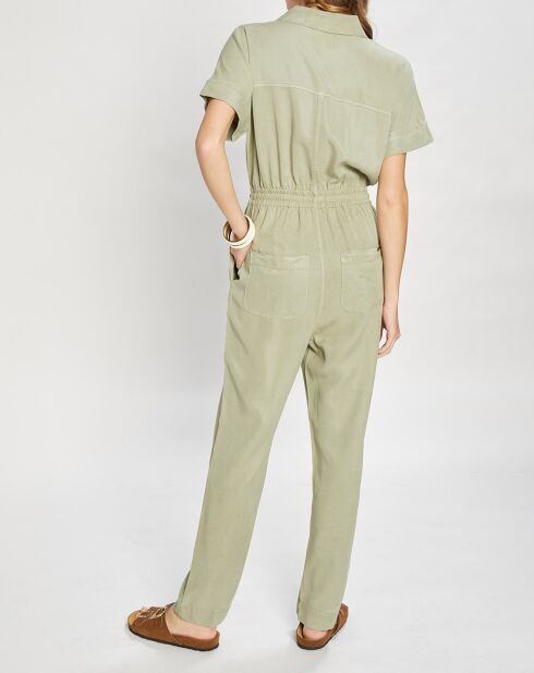Kaki jumpsuit van Alix