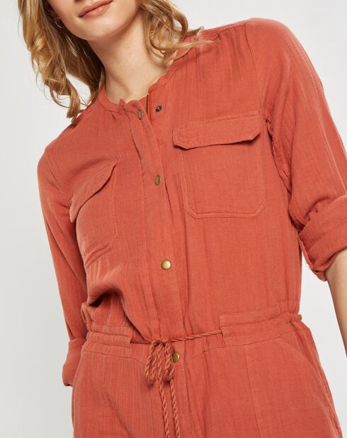 Combinaison Nathalie terracotta