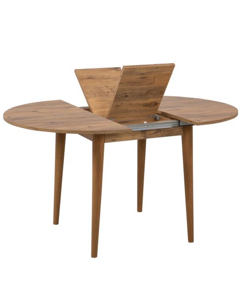 Tables extensible + 4 Chaises Vina pin/anthracite