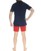 Haut manches courtes Ambierle bleu marine