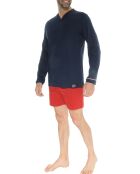 Haut manches longues Ambierle bleu marine