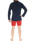 Haut manches longues Ambierle bleu marine