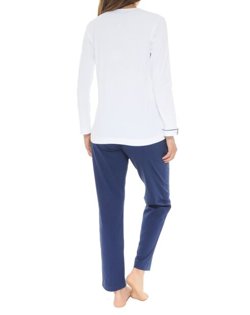 Haut manches longues Forezienne blanc