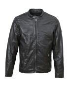 Veste en Cuir Max noire