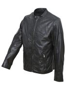 Veste en Cuir Max noire