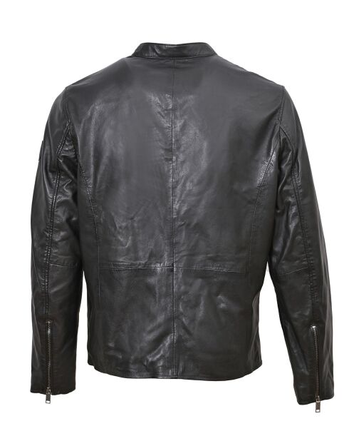 Veste en Cuir Max noire