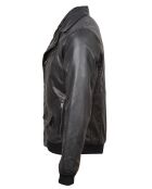 Armand schwarze Lederjacke