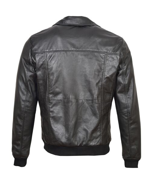 Armand schwarze Lederjacke