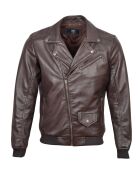 Armand braune Lederjacke
