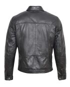 Veste en Cuir William noire