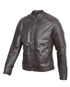 Veste en Cuir Lewis marron