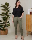 Jeans Caroline kaki