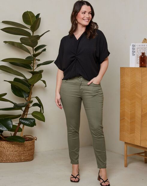 Jeans Caroline kaki