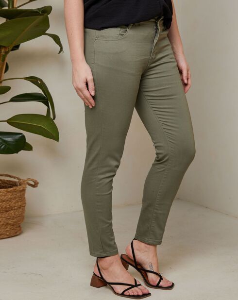 Jeans Caroline kaki