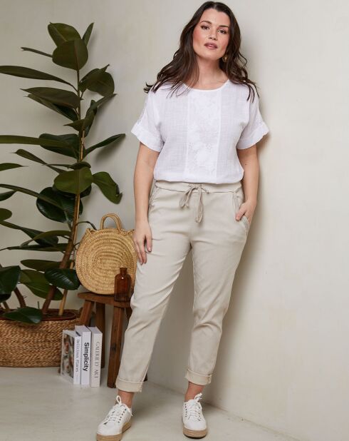 Pantalon Janaelle beige