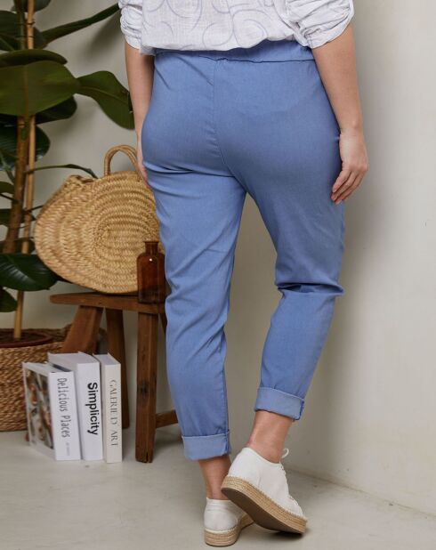 Pantalon Janaelle indigo