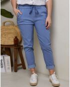 Pantalon Janaelle indigo