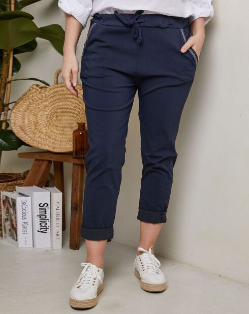 Pantalon Janaelle marine