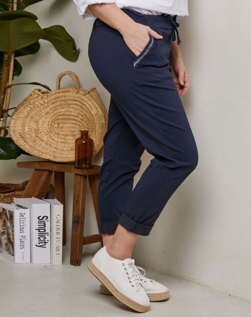 Pantalon Janaelle marine