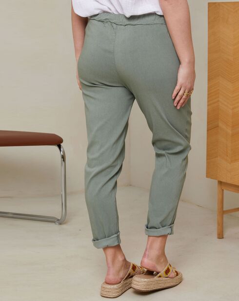 Pantalon Janaelle kaki